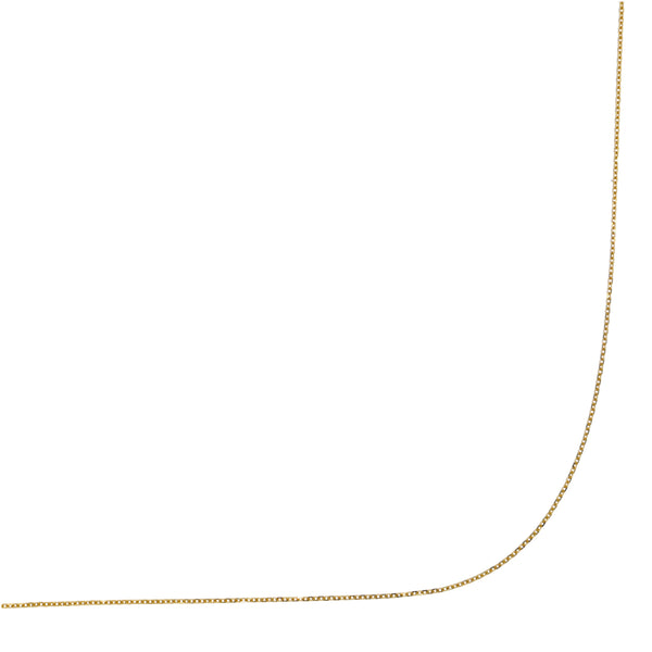 Collar Oro Amarillo 18K con Diamante 0,15 ct Punto de Luz | CO-14500