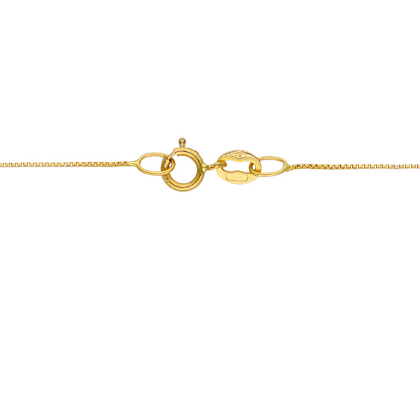 Collar Oro Amarillo Veneciana 45cm CO-14756