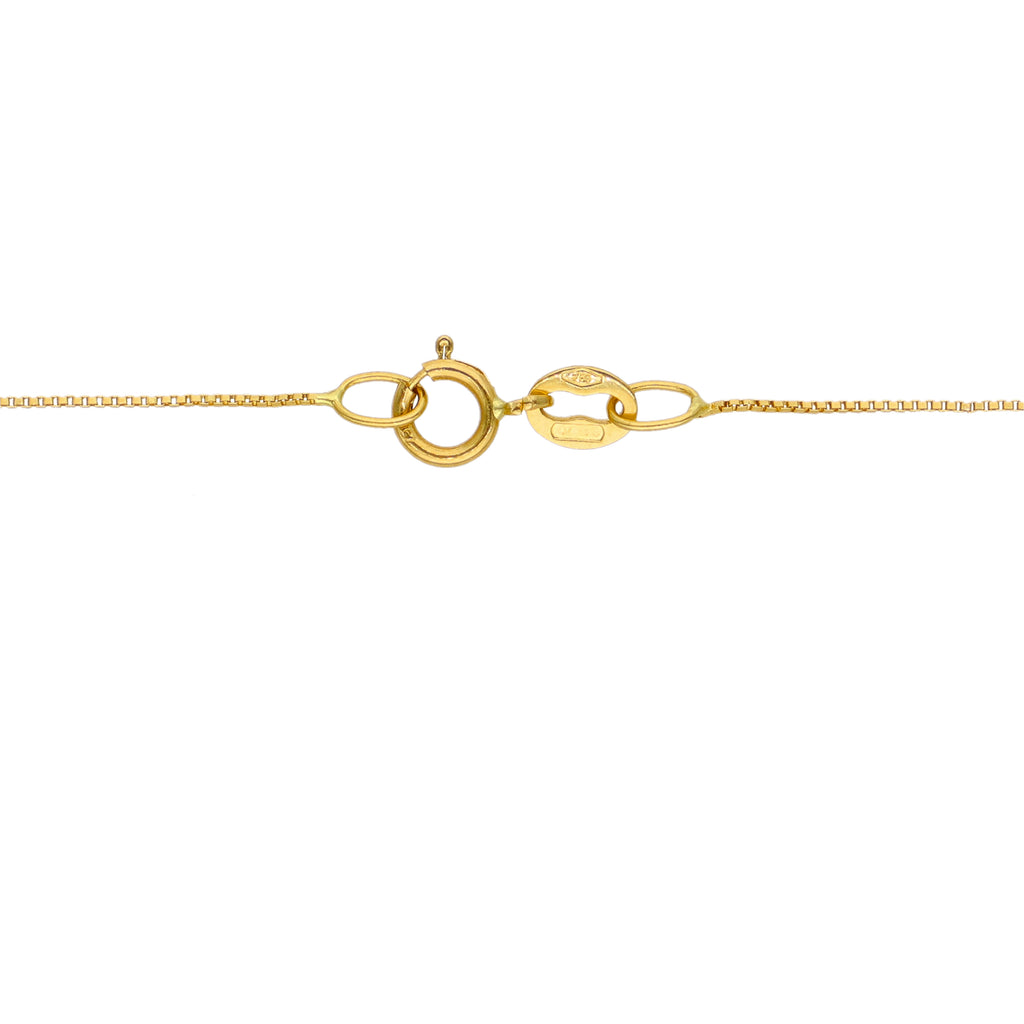 Collar Oro Amarillo Veneciana 45cm CO-14756