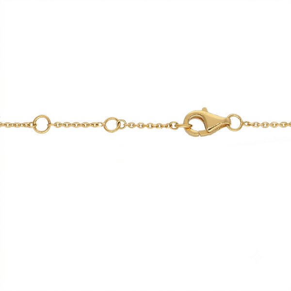 Pulsera Oro Amarillo 18K con Perla Cultivada y Diamantes | PU-14514