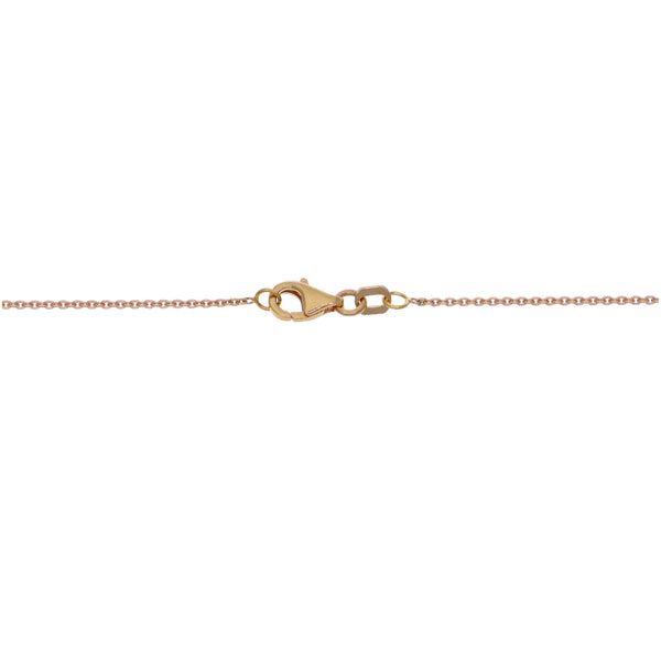 Collar Oro Rosa y Brillantes CO-14581