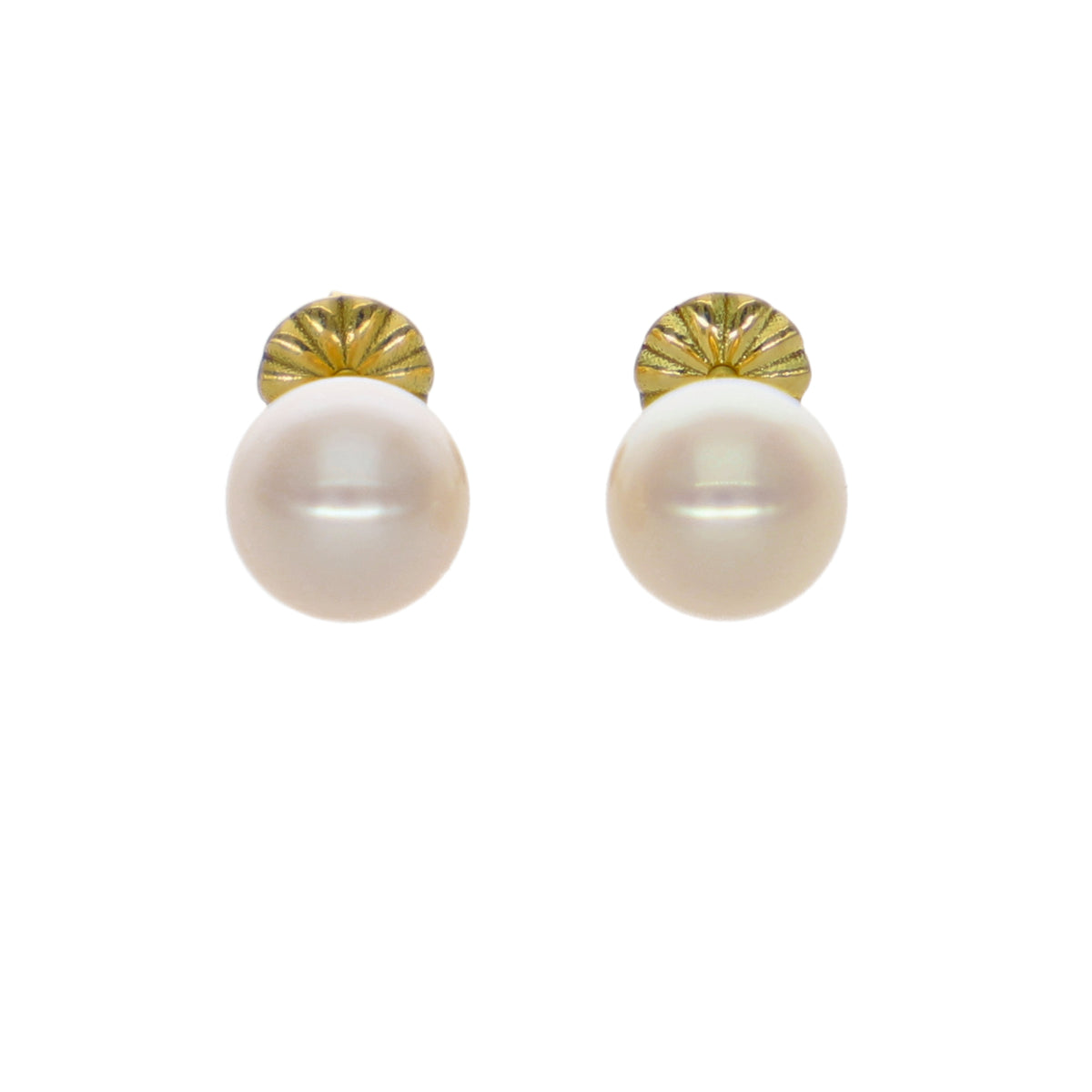 Aros Oro Amarillo y Perlas Cultivadas 6-6.5mm AR-14594