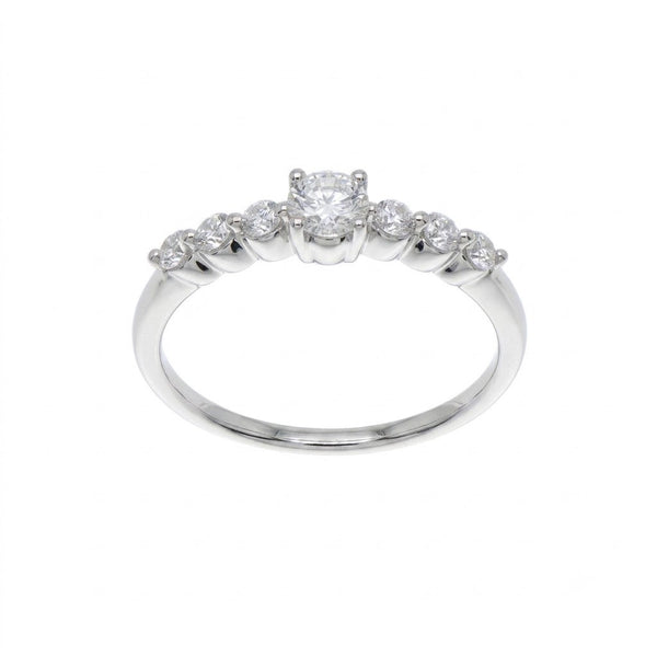 Anillo Platino con Diamantes 0,51 ct | AN-14595