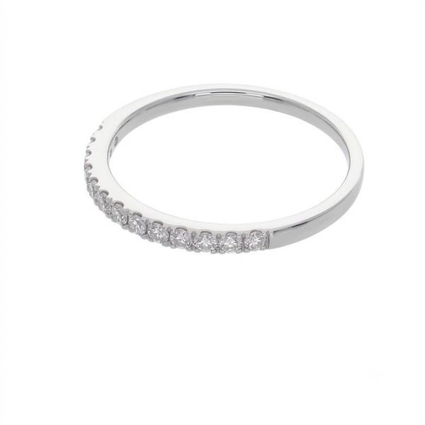 Anillo Platino con Diamantes 0,21 ct | AN-14601