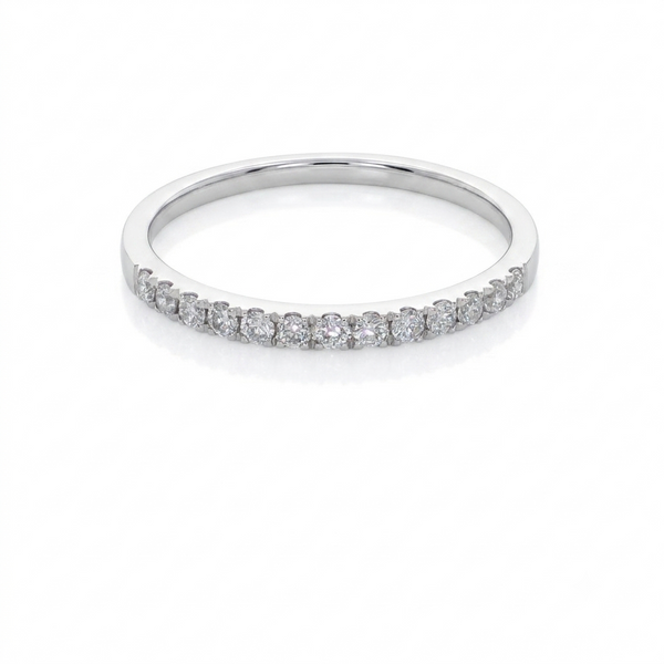 Anillo Platino con Diamantes 0,21 ct | AN-14601