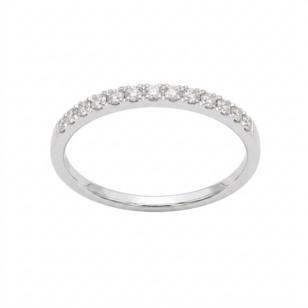 Anillo Platino con Diamantes 0,21 ct | AN-14601