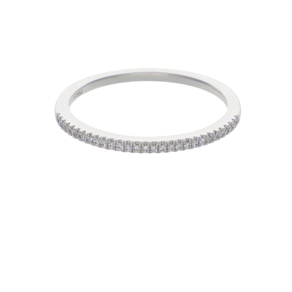 Anillo Platino con Diamantes 0,07 ct | AN-14614