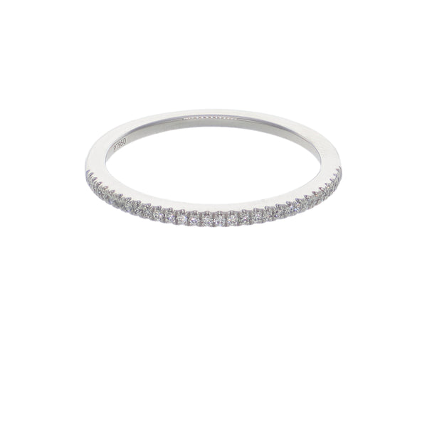 Anillo Platino con Diamantes 0,08 ct | AN-14615