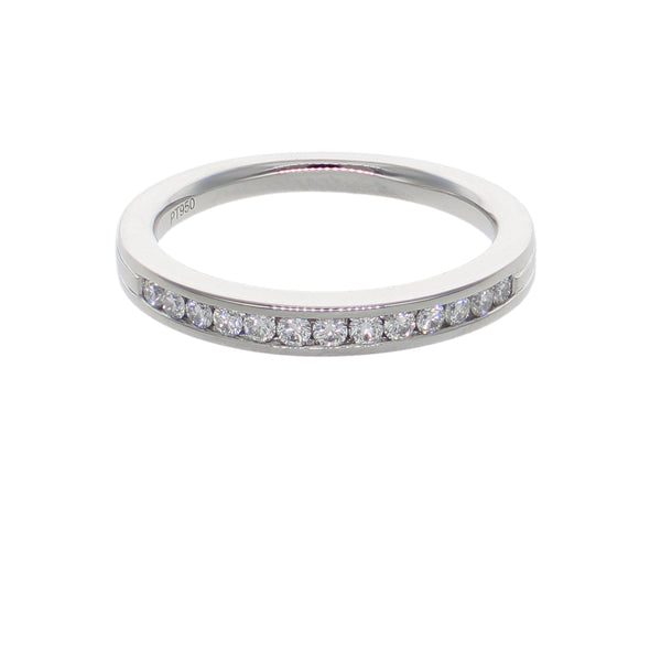 Anillo Platino con Diamantes 0,24 ct | AN-14617