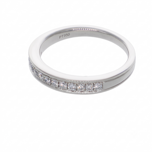 Anillo Platino con Diamantes 0,27 ct | AN-14618
