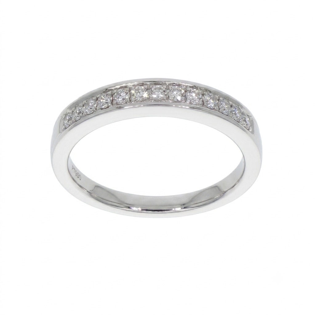 Anillo Platino con Diamantes 0,27 ct | AN-14618