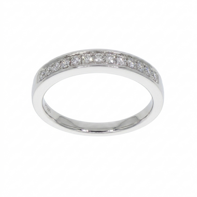 Anillo Platino con Diamantes 0,27 ct | AN-14618