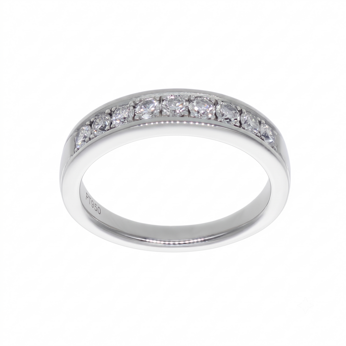Anillo Platino con Diamantes 0,50 ct | AN-14619