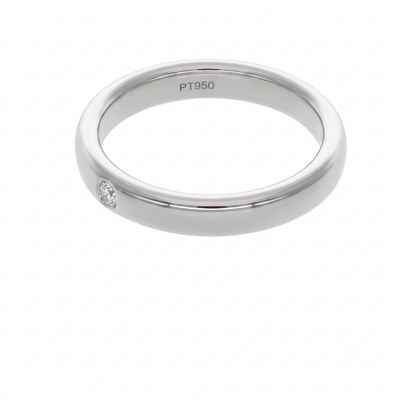 Anillo Platino con Diamante 0,03 ct | AN-14621