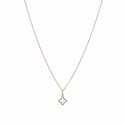 Collar Oro Amarillo 18K con Diamantes 0,07 ct | CO-14682