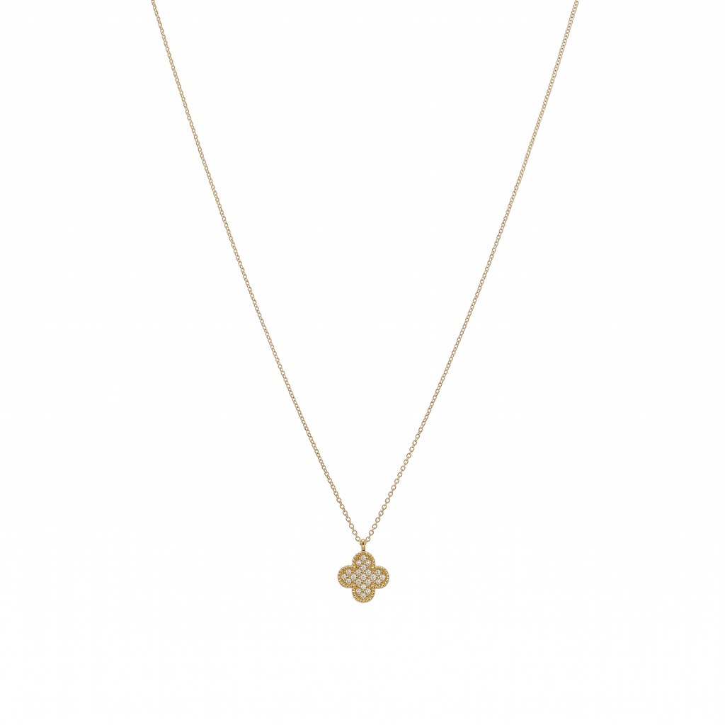 Collar Oro Amarillo 18K con Diamantes 0,07 ct | CO-14683
