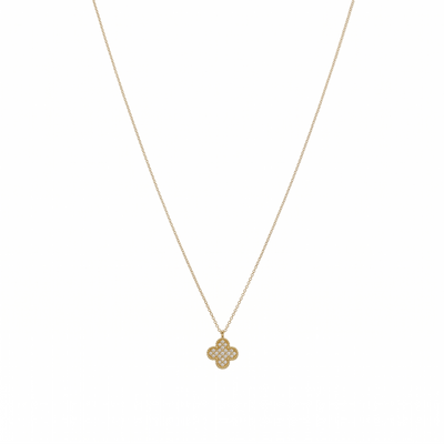 Collar Oro Amarillo 18K con Diamantes 0,07 ct | CO-14683