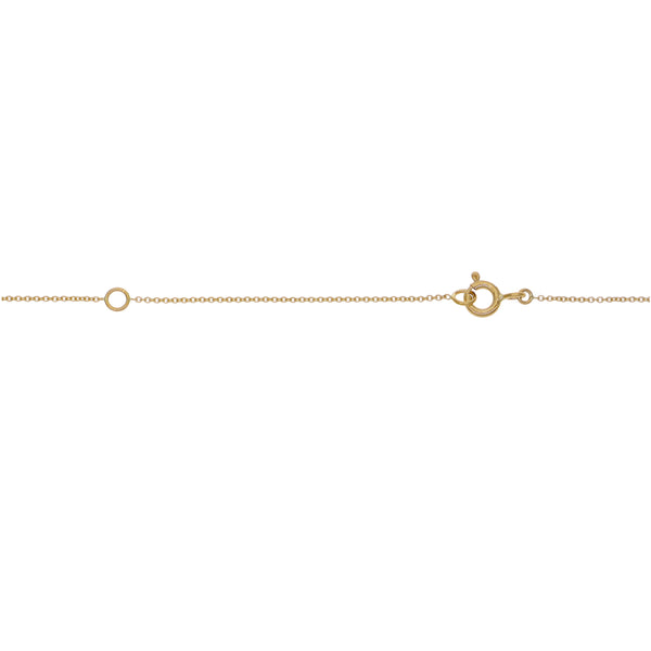 Collar Oro Amarillo 18K con Diamantes 0,07 ct | CO-14683