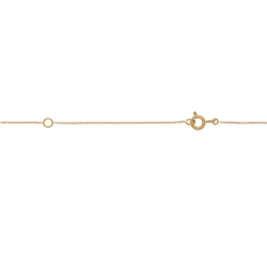 Collar Oro Amarillo 18K con Diamantes 0,07 ct | CO-14683