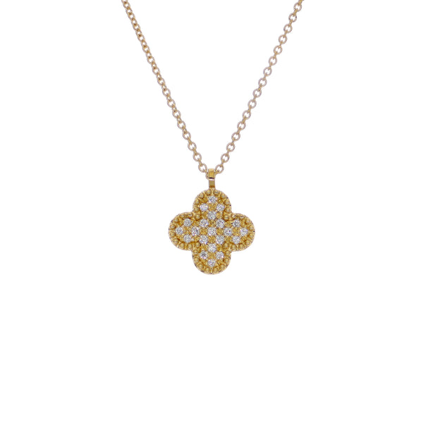 Collar Oro Amarillo 18K con Diamantes 0,07 ct | CO-14683