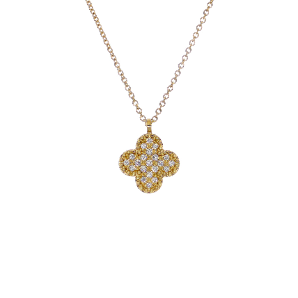 Collar Oro Amarillo 18K con Diamantes 0,07 ct | CO-14683