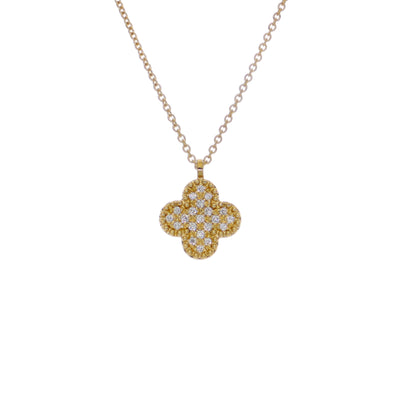 Collar Oro Amarillo 18K con Diamantes 0,07 ct | CO-14683