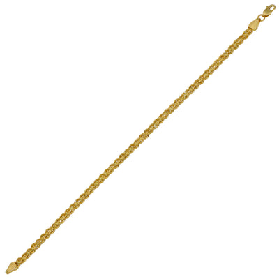 Pulsera Oro Amarillo Turbillón "Plano" PU-14748