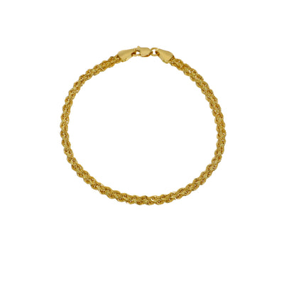 Pulsera Oro Amarillo Turbillón "Plano" PU-14748