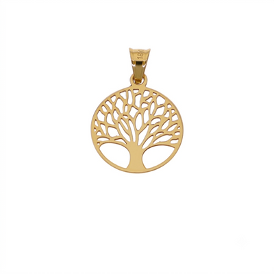 Colgante Oro Amarillo Árbol de la Vida  CL-14750
