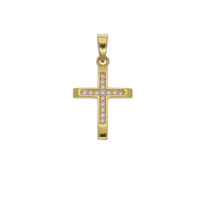 Cruz Oro Amarillo y Circones CR-14751