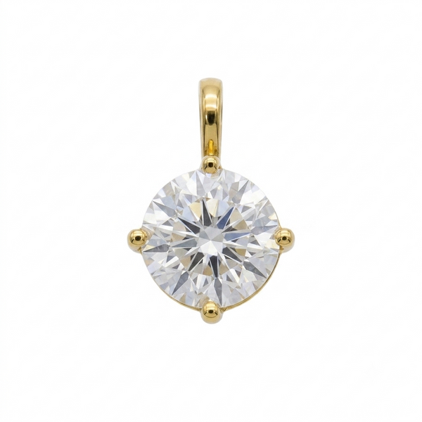 Colgante Oro Amarillo Circón Punto de Luz CL-14754