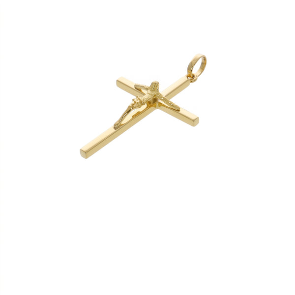 Cruz de Oro Amarillo 18K | CR-14765