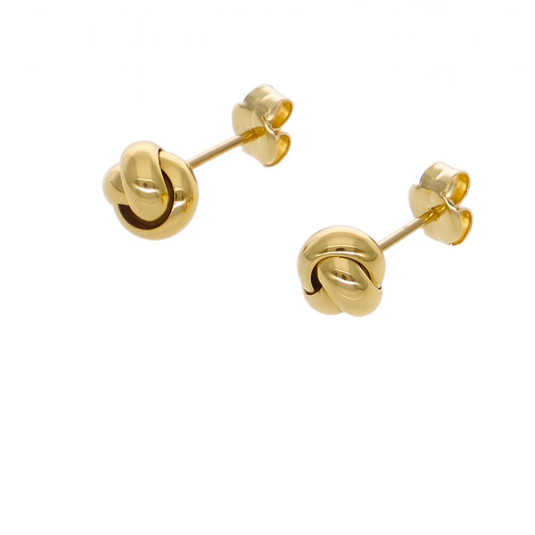 Aros Oro Amarillo 18K Tipo Nudo | AR-14783