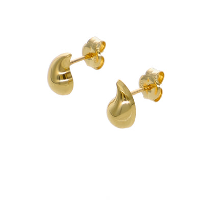 Aros Oro Amarillo 18K Forma Gota | AR-14787