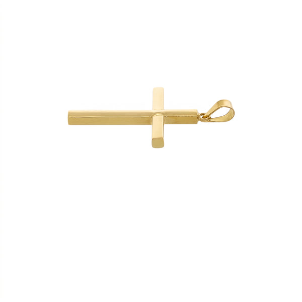 Cruz de Oro Amarillo 18K | CR-14805