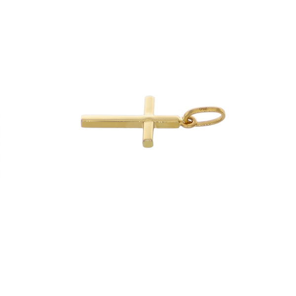 Cruz de Oro Amarillo 18K | CR-14806