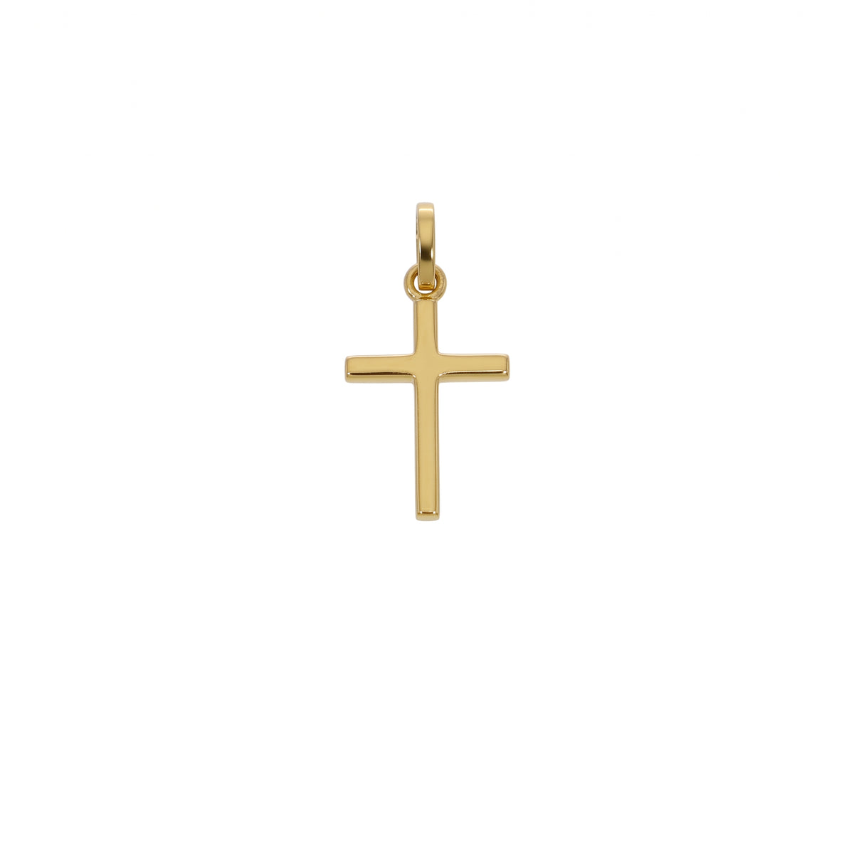 Cruz de Oro Amarillo 18K | CR-14806