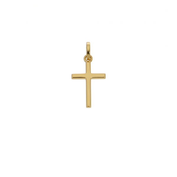 Cruz de Oro Amarillo 18K | CR-14806