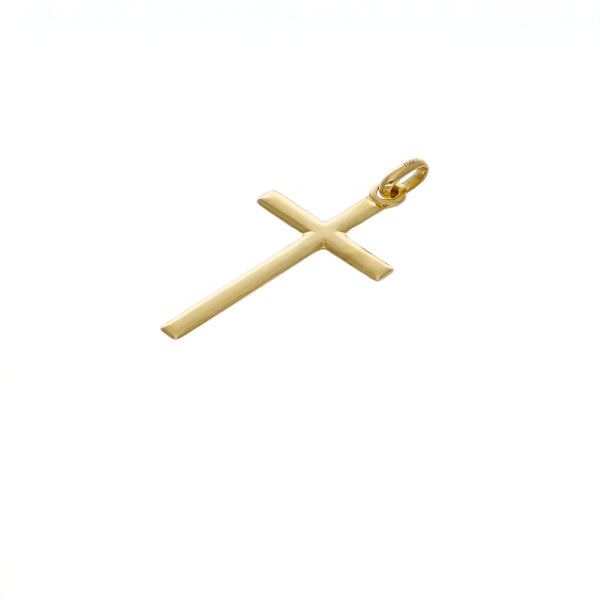 Cruz de Oro Amarillo 18K | CR-14808