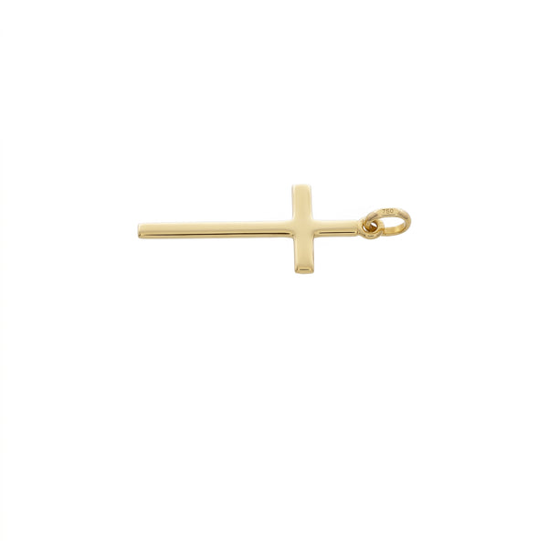 Cruz de Oro Amarillo 18K | CR-14808