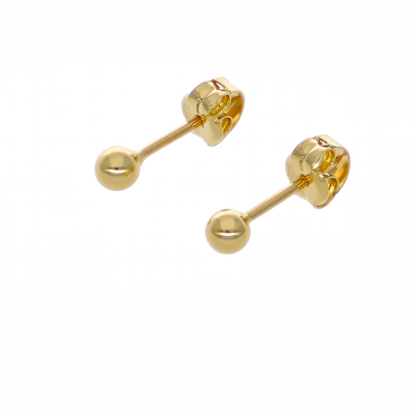 Aro Abridor Bebé Oro Amarillo 18K Bolita 3 mm | AR-14835