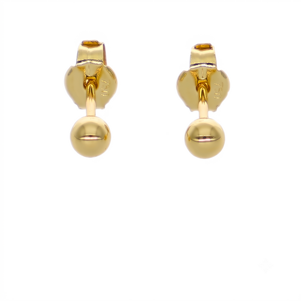 Aro Abridor Bebé Oro Amarillo 18K Bolita 3 mm | AR-14835