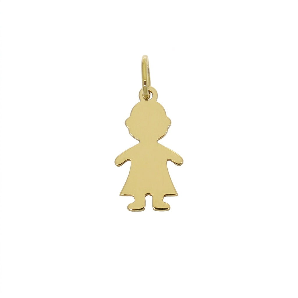 Colgante Oro Amarillo 18K Niña  | CL-14840