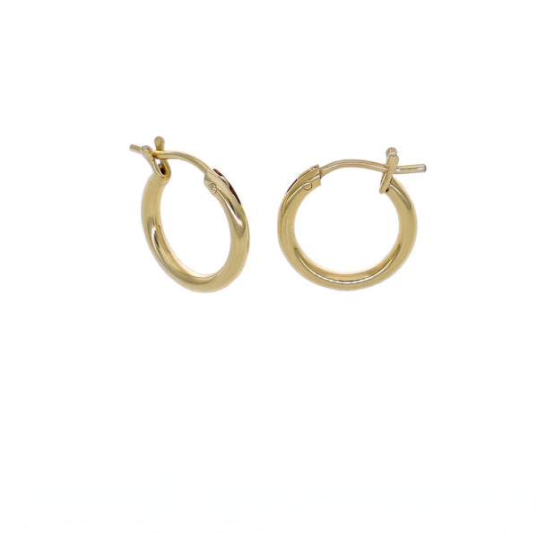 Aros Oro Amarillo 18K Argolla | AR-14848