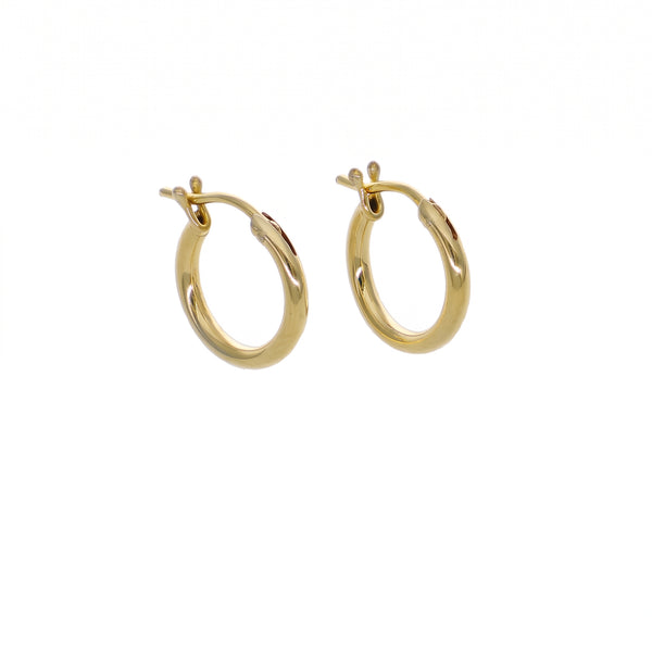 Aros Oro Amarillo 18K Argolla | AR-14848