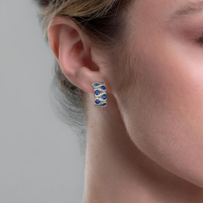 Aros ARTLINEA Plata y Circones Arabesque ZOR1303