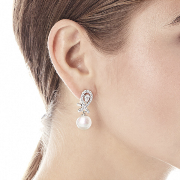 Aros MAJORICA Exquisite Pavé