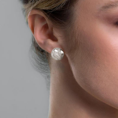 Aros ARTLINEA Plata y Circones Nuvola ZOR1311