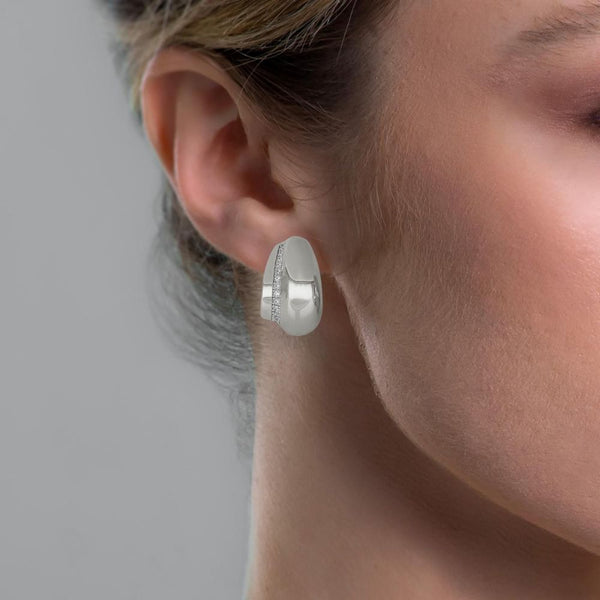 Aros ARTLINEA Plata y Circones Nuvola ZOR1305