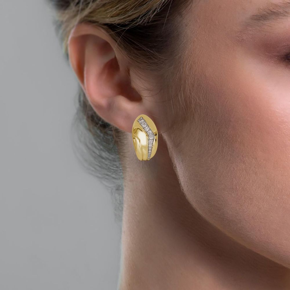 Aros ARTLINEA Plata y Circones Nuvola ZOR1309D